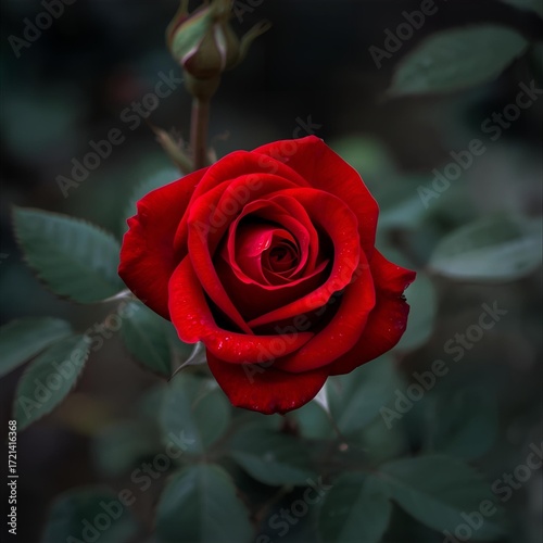 red rose 