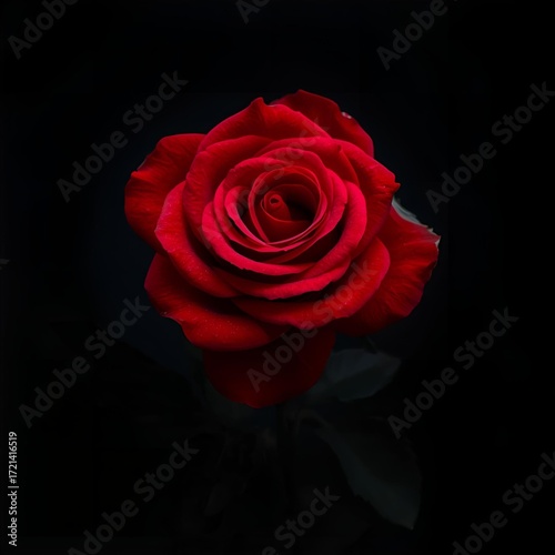 red rose 
