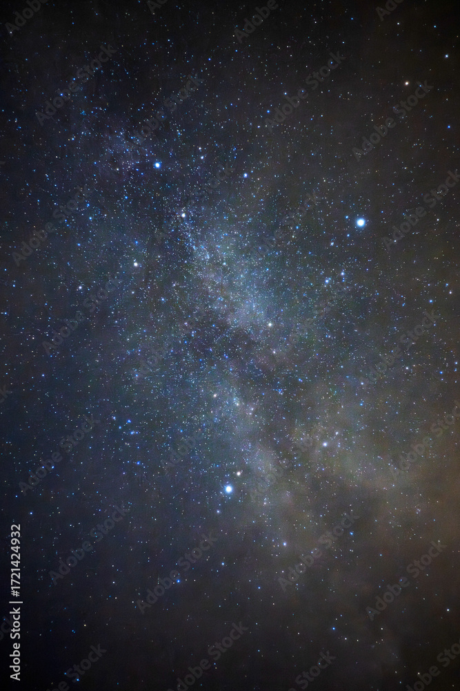 Obraz premium Clouds on a Quebec night sky