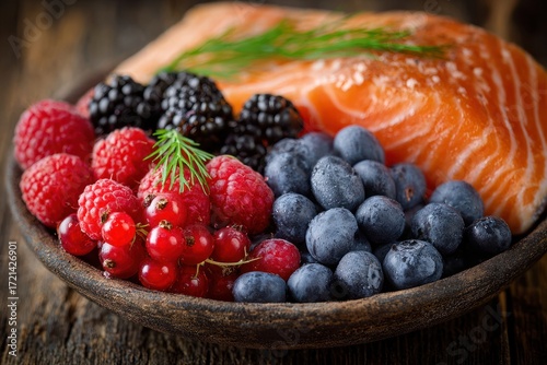 Nordic Diet Fresh Berries Bowl