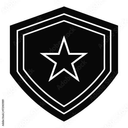 Park Ranger isolated ranger patch on white background