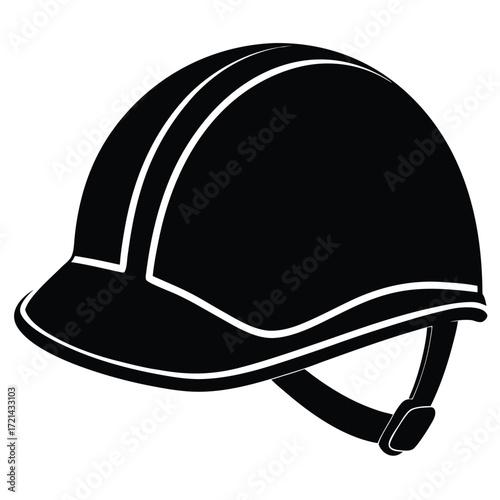 Park Ranger isolated safety helmet on white background