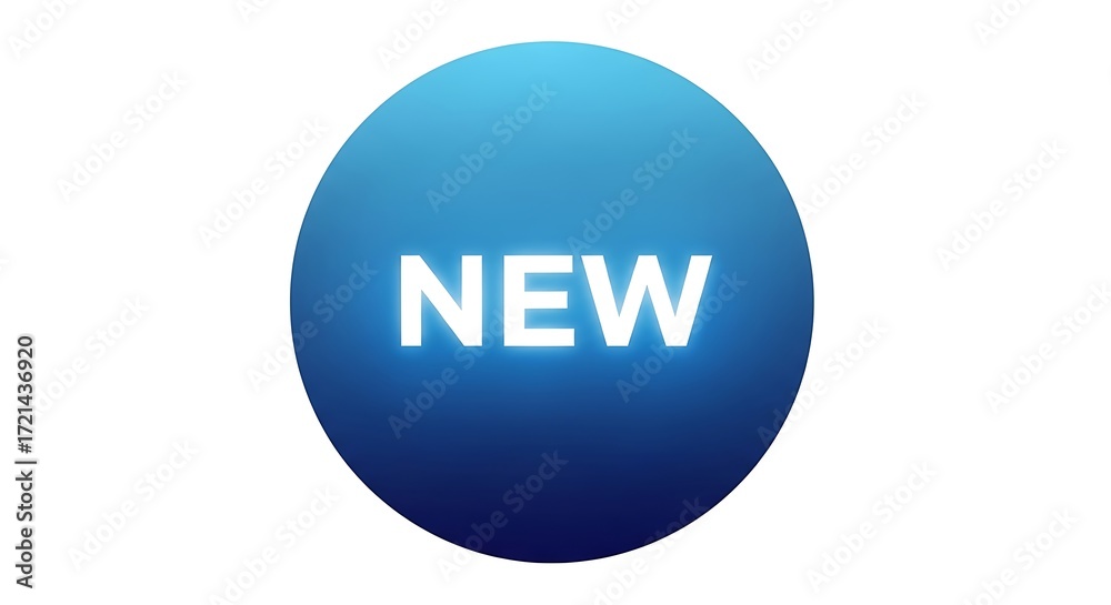 Obraz premium Futuristic Gradient Blue 