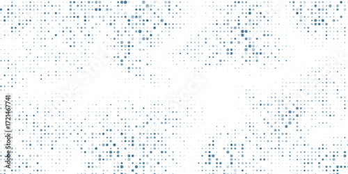 Light BLUE vector pattern with spheres. Illustration with set of shining colorful abstract circles. Design for business adverts.