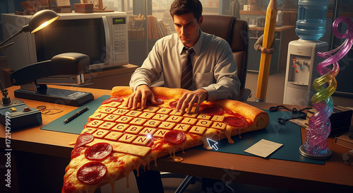 Office Madness – Surreal Workday Humor