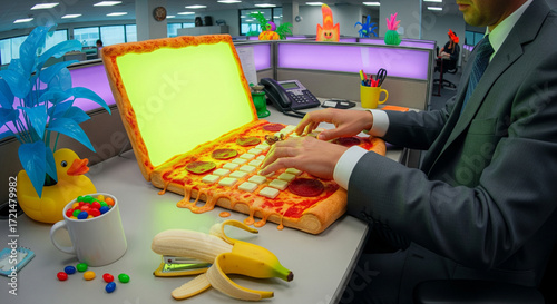 Office Madness – Surreal Workday Humor