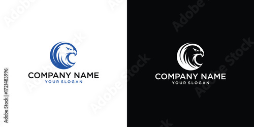 mighty eagle vector icon logo design inspiration