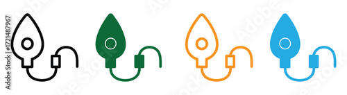 Illustration of ambu bags, showcasing essential medical equipment for respiratory support, featuring a simple design with a bulb, valve, and mask connection
