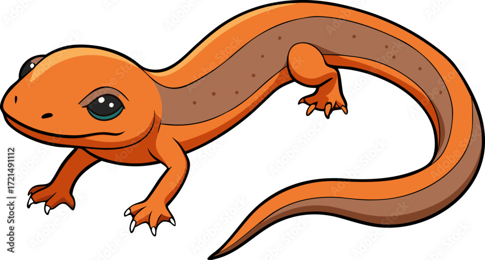 Fototapeta premium Adobe Illustrator Artwork lizard 