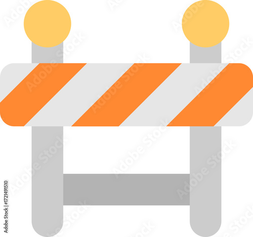 Roadblock Icon Graphic