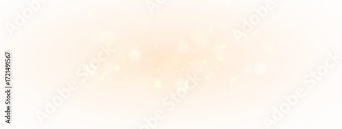 Fantasy Christmas illustration with glittering golden glow, festive dust and isolated PNG particles, elegant light effect design for holiday cards, luxury backgrounds and decorations.