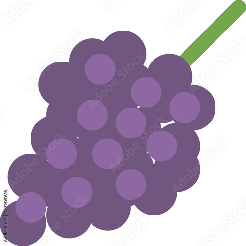 Purple Grape Bunch