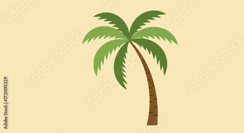 palm tree vector illustration