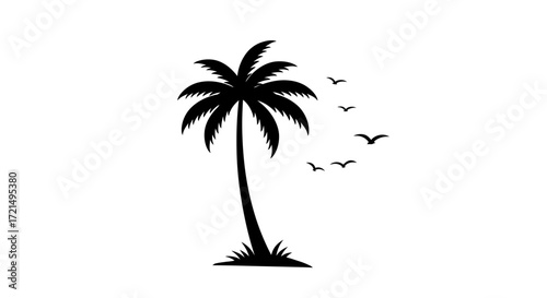 palm tree vector illustration