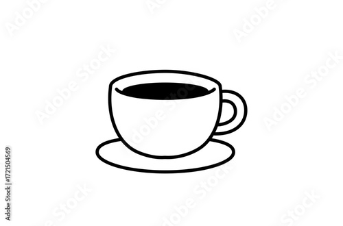 コーヒーカップのアイコン