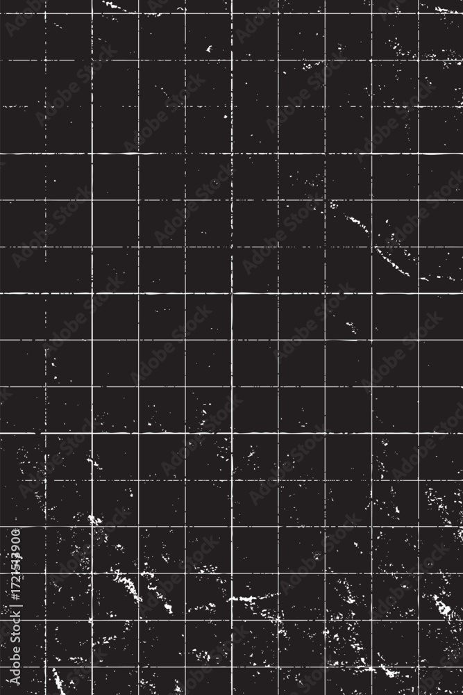 Fototapeta premium School Paper vector texture background. You can add a retro and grunge style to your work with this easy-to-use, vector formatted squared notebook paper that you can use in any size you want