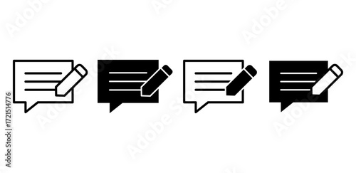 Copywriting vector icon. Symbol of advertising text, persuasive writing, and content marketing strategy.