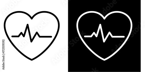 Stethoscope  Icon Set White Style Collection