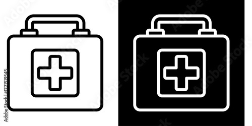 Mental Health Awareness  Icon Set White Style Collection
