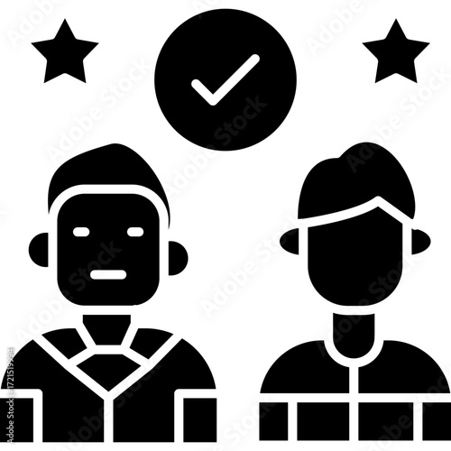 Team Icon Vector Element