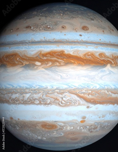 planet jupiter surface from space