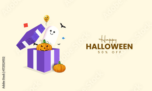 concept october holiday halloween creative