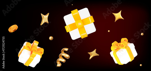 gift box isolated 
