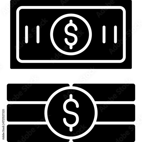 Debt Icon Vector Element