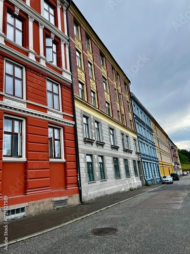 Photography old houses in stockholm