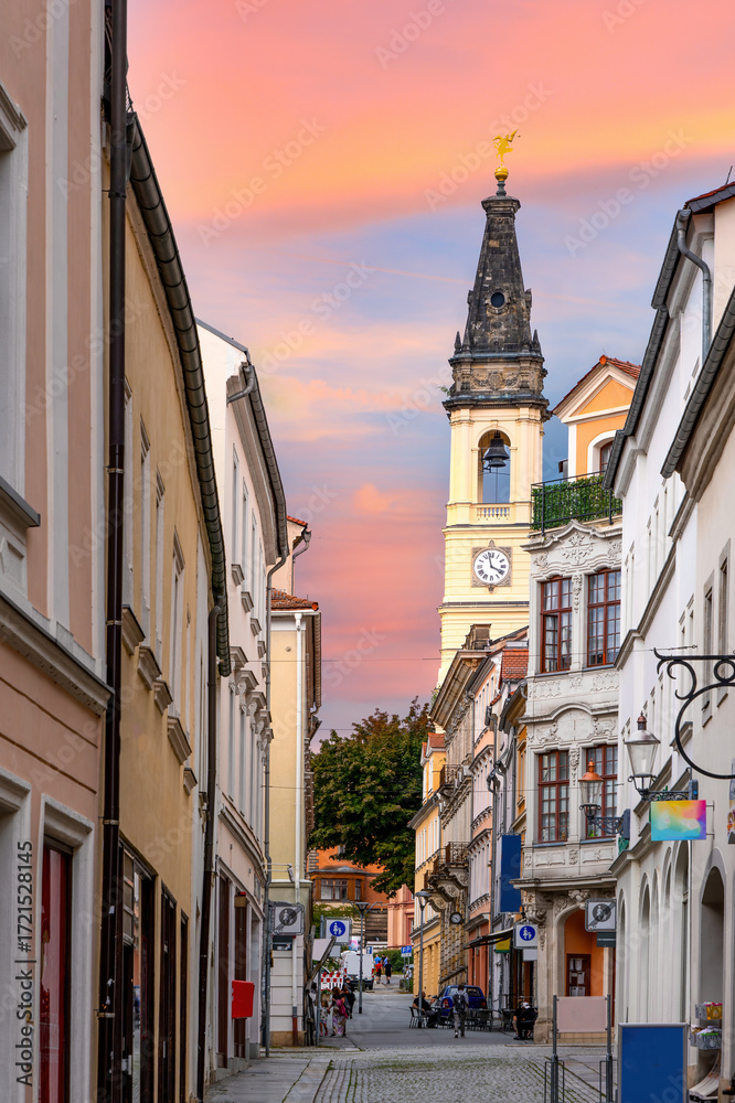 Fototapeta premium Zittau (Sachsen) historische Altstadt