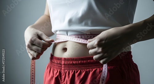 Fotografie Tracking Body Measurements for Health and Fitness Goals