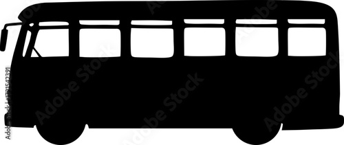 Design of mini bus illustration
