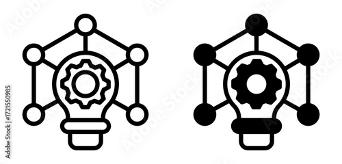 Emerging Technologies Icon Collection Line & Mixed Style