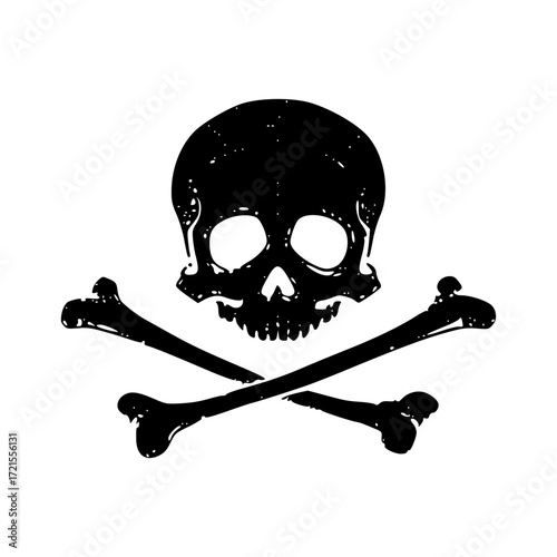 skull and crossbones vector illustration