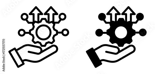 Technological Advances Icon Collection Line & Mixed Style