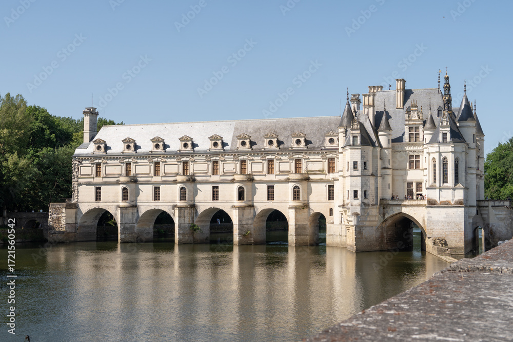 Fototapeta premium Château de Chenonceau dans le Val de Loire - France - Europe