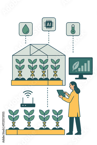 Intelligent Urban Farm Cultivating Genetically Modified Crops in a Controlled Environment