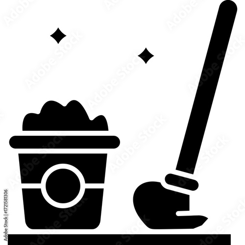 Housekeeper Icon Vector Element