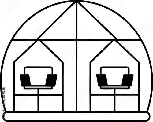 vector illustration of a house