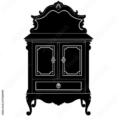 antique furniture icon