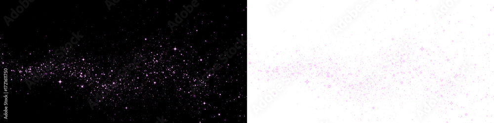 Ταπετσαρία Abstract pink glitter overlay on a contrasting black background, creating a vibr