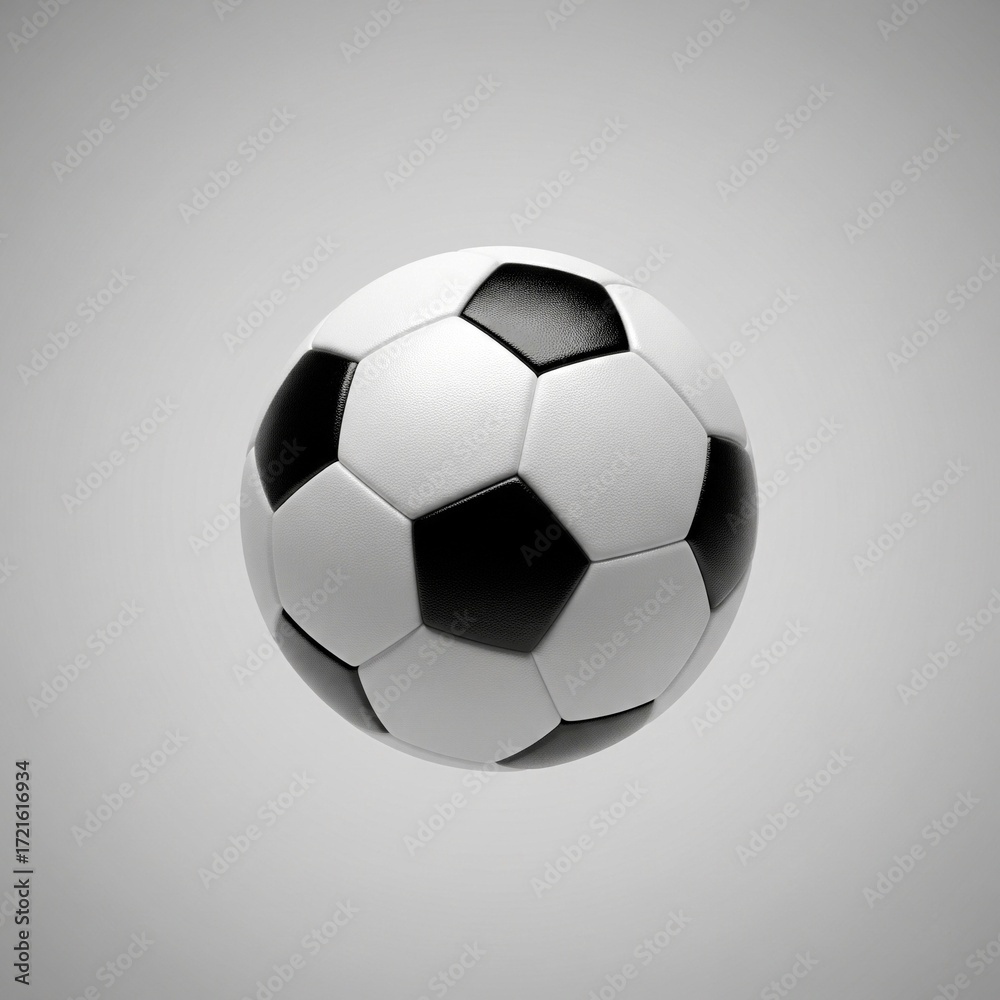 Naklejka premium soccer ball