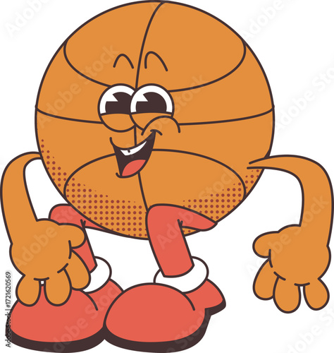 Basketball Ball Mascot