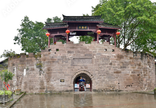 Laitan Ancient Town in Hechuan District, Chongqing, China, is one of China's first batch of historical and cultural towns, among China's Top Ten Ancient Towns, and one of China's Most Beautiful Towns 