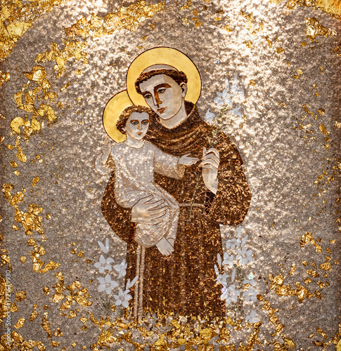 Принти на полотні st anthony