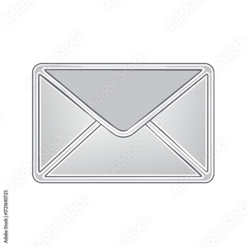 Envelope icon illustration symbolizing email communication sending and receiving messages