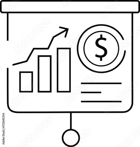 Financial Growth Presentation Charting Success and Profitability