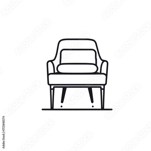 Elegant leather furniture set for a stylish interior design