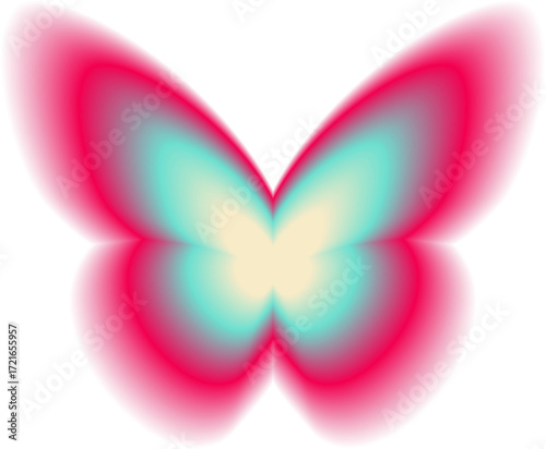 Y2k Gradient Butterfly