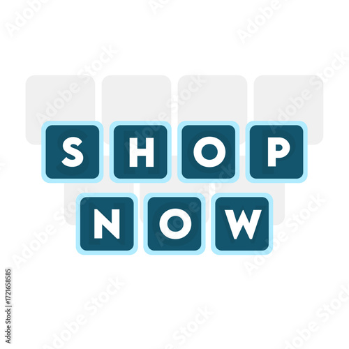 shop now vector design